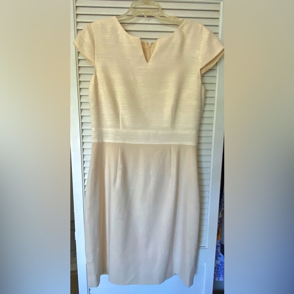 Alex Marie Dresses & Skirts - Alex Marie Cream Cocktail/ Business Dress size 10